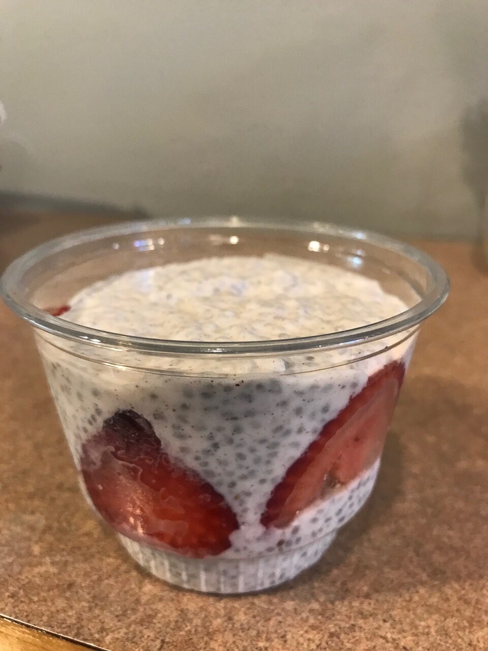 Chia Strawberry Cup